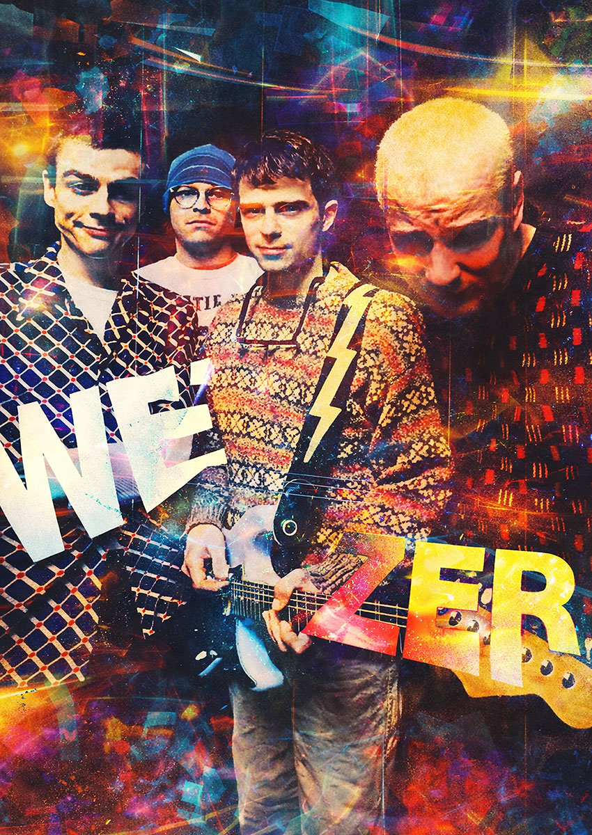 Weezer Band Pop Art Canvas Print & Poster Wall Art - AI PRINT LAB